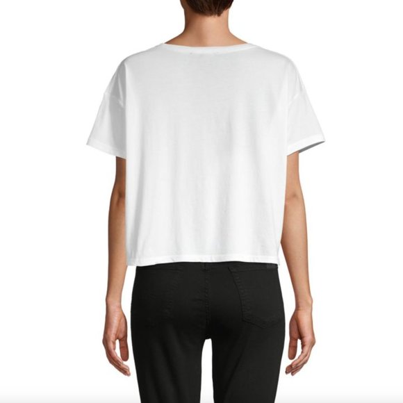 French connection take it easy cropped T-shirt size small - Picture 2 of 7